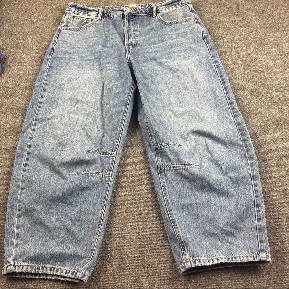 HIDDEN Women’s Denim Sammie High-Rise Barrel Jean Size: 29